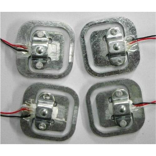 4 pcs 50Kg Body Load Cell Weighing Sensor Resistance strain Half-bridge Total