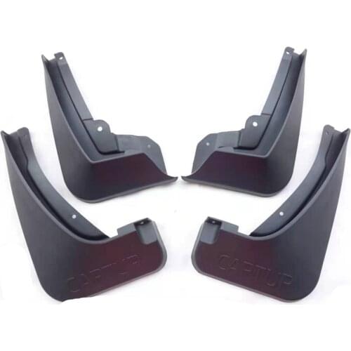 Front Rear 4pcs Mud Flaps Guards For Renault Captur 2014-2019 2016 2017 2018 Mudflaps Splash Guards Mud Guards Fenders Styling