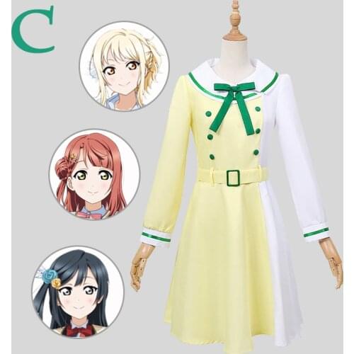 Anime Love Live! Nijigasaki School Idol Club Tennouji Rina Uehara Ayumu Cosplay Costume Custom Made