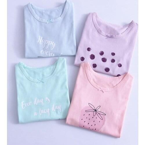 Childrens Home Wear Kids Night Gown for Girl Pajamas Dress Sleep Girl Summer Clothes Princess Nightdress Girls Costume 3-16Y