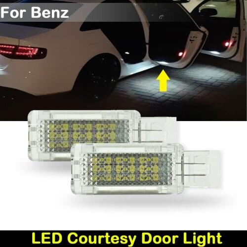 For Benz R171 R199 W203 W209 W176 W246 C117 white LED Courtesy Door Lamp Car door light