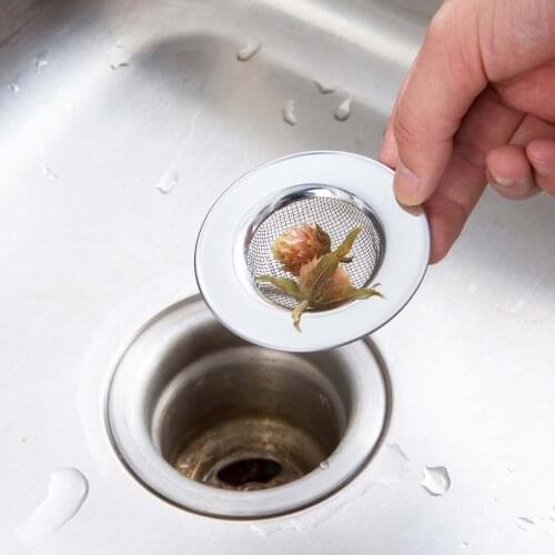 OTHERHOUSE Stainless Steel Sink Strainer Drainer Sink Stopper Sewer Filter Net Colander High Quality Kitchen Accessories