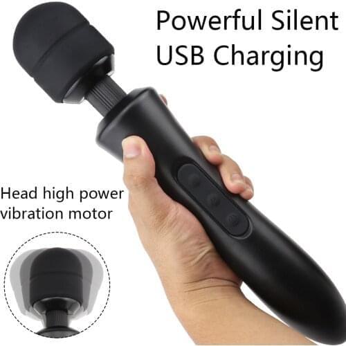 Powerful Body Massager Super Strong Vibration Sex Toys for Women Clitoris Stimulator Adult Female masturbation G-spot Vibrators
