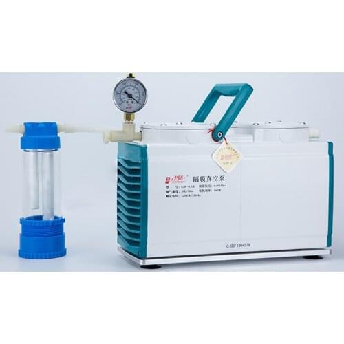 New Anti-corrosion Type GM-0.5B Vacuum Pump Oil-free Diaphragm Vacuum Pump Laboratory Pump Dual Head 160W 220V AC, 50Hz 30 L/min