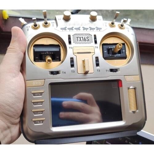 RadioMaster TX16S Max Original Replacement Front Case CNC Upgrade Part Set Gold Silver Red Blue Purple