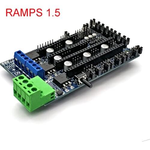 Ramps 1.4 1.5 1.6 Expansion Control Panel with Heatsink Upgraded Ramps 1.4/1.5 for Arduino 3D Printer Board
