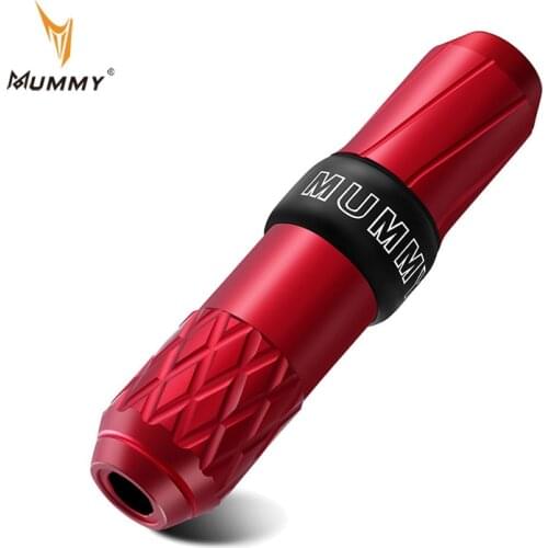 Mummy Rotary Tattoo Pen Machine Japanese Coreless Motor Aluminium Frame 3.5mm Length High Speed Low Noise And Working Stable