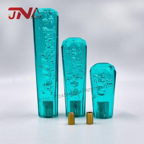 10/15/20 CM Bubble Diamond Racing Shift Knob Green/Yellow JDM Head Shifter