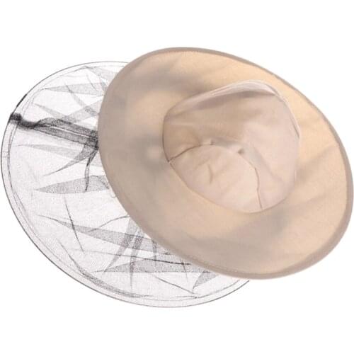 Beekeeping Veil Hat Cowboy Face Neck Protective Mask Anti-mosquito Bee Bite, for
