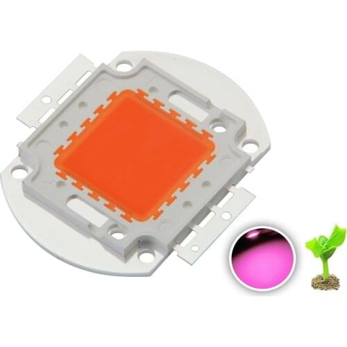 5PCS High Power 20W Full Spectrum 380~840nm SMD LED Frow Chip BridgeLux Light Lamp For Plant Grow