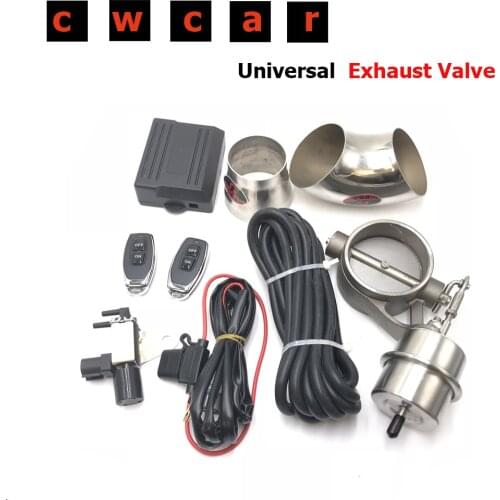 Exhaust Control Valve CUTOUT With Vacuum Actuator with Wireless Remote Controller