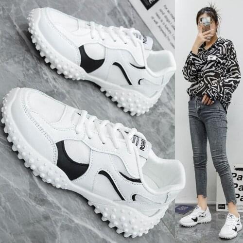 Autumn 2021 Women Shoes Fashion Casual Shoes Platform Sneakers Shoes Sports Leisure Shoes Tennis Female Designer Basket