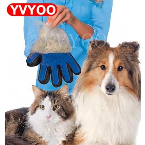 1 Pc Pet Cleaning Brush Dog Massage Hair Removal Grooming Magic Deshedding Glove