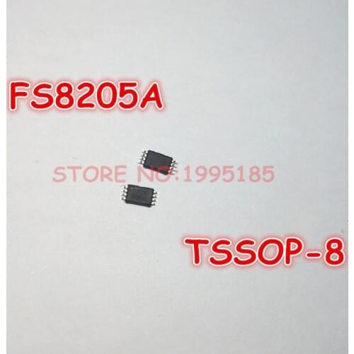 100Pcs/Lot NEW FS8205A TSSOP-8 8205A 8205 Battery Protection Board IC