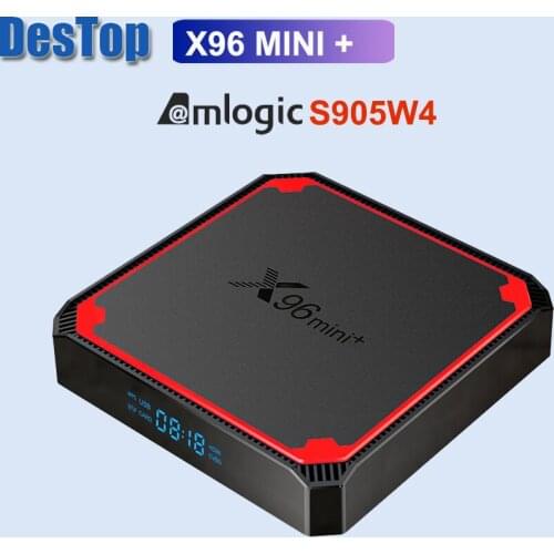20pcs X96 MINI+ Android 9.0 TV Box 2.4G&5G Wifi 1G 8G 2GB 16GB X96 MINI PLUS 4K Set Top Box than HK1 R MINI X96Q H96 MINI V8