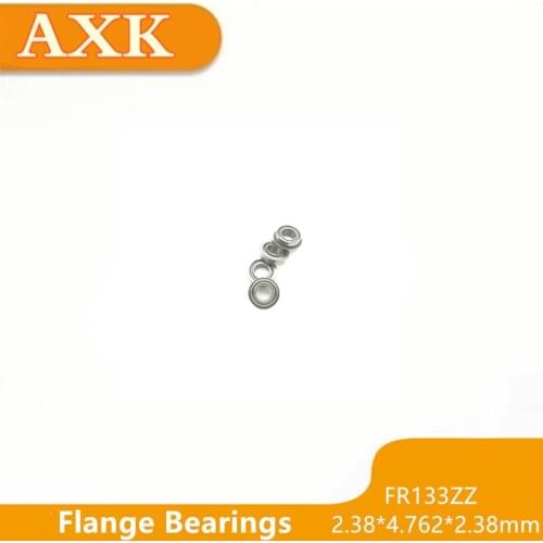 2021 Time-limited Sale 10 Pcs Fr133zz 2.38*4.762*2.38mm Fr133 Flange Bearings 3/32 X 3/16 Inch Flanged Ball Rif-3332zz Abec5