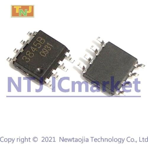 50 PCS UC3845BD SOP-8 3845B UC3845B UC3845 SMD Mode PWM Controller IC CHIP