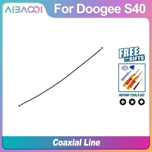 New Original Wifi Wire Coaxial Line Signal Flex Cable For Doogee S40 Phone Connector Replacement Repair Parts