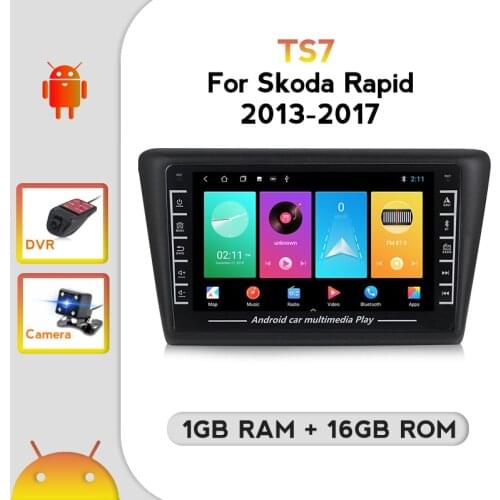 TomoStrong Android BT For Volkswagen Skoda Rapid 2013 2014 2015 2016 2017 Navigation GPS Car Radio Auto Multimedia Video Player