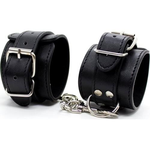 BDSM Toys Handcuffs Erotic Whip Bondage Panties Mask 5 Pcs Leather Fetish Slave Bondage Tame Games For Couples Flirting Sex Toys