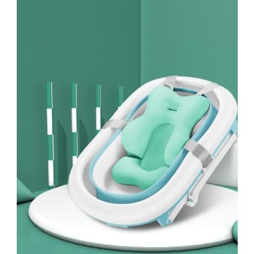 Newborn Safety Bath Net 3D Honeycomb Soft Infant Shower Mat Skin-friendly fabric Shower Bath Pad Safe Bath Net For Newborn Baby