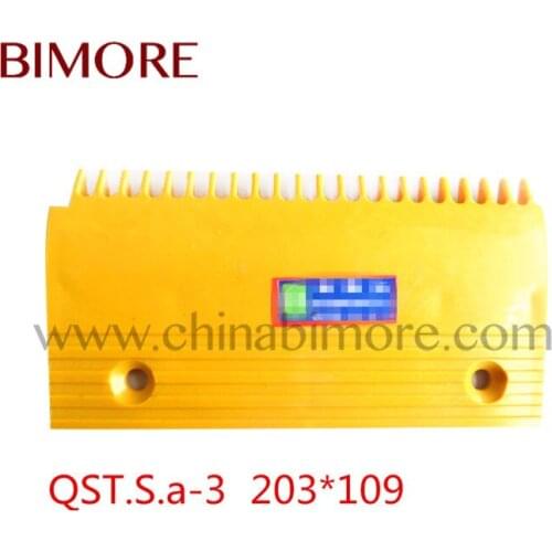BIMORE ABS Escalator Comb QST.S.a-3 Length 203mm, Width 109mm, Install Size 145mm, 22T Left