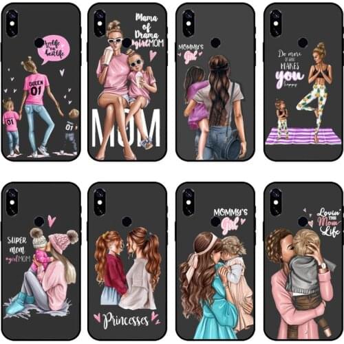 Family Mom Dad Baby Coque For Fundas Phone Case For Xiaomi Redmi 7 8 9t a3Pro 9se k20 mi8 max3 lite 9 note 9s 10 pro