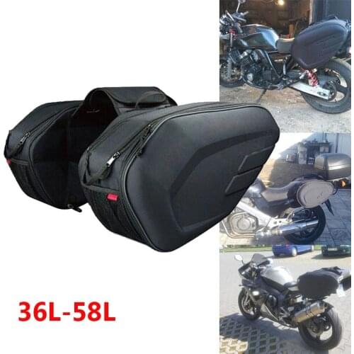 High Quality Waterproof Motor Tail Luggage Suitcase Saddle Bag Motorcycle Side Helmet Riding Travel Bags