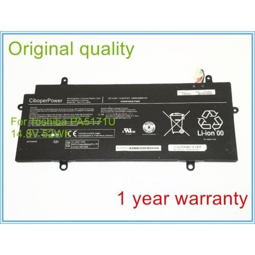 Original quality Laptop Battery PA5171U-1BRS 14.8V 52WH 3380MAH For CB30 CB30-A CB35