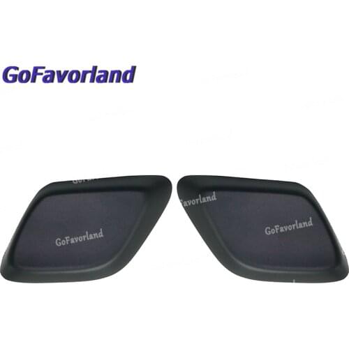 Front Pair Left Rigth Side HeadLight Washer Spray Jet Cover Plastic 68078291AB 68078290AB For Jeep Grand Cherokee 2011 2012 2013