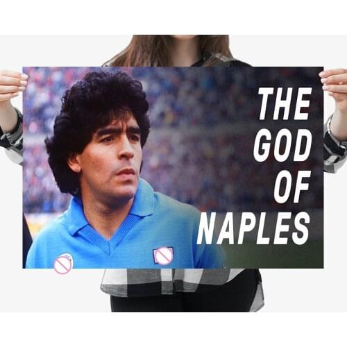 Silk Poster Home Decoration Legend Diego Armando Maradona Football Super Star Great (20) Wall Art Christmas Gift