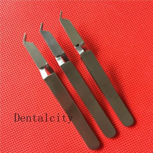3PCS Dental Orthodontic Bracket Holding Placing Tweezers Online