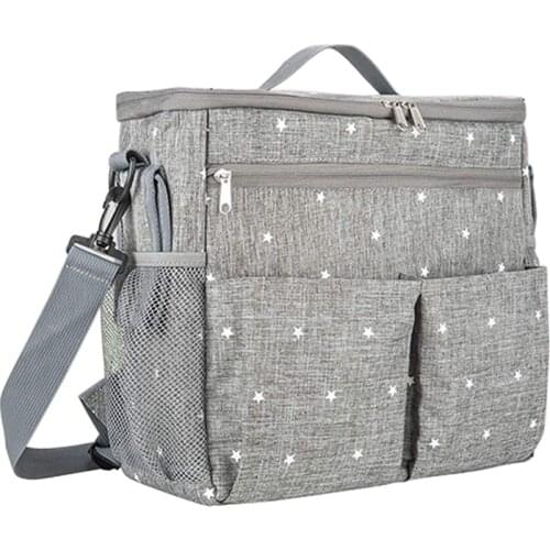Baby Nappy Diaper Bag For Mom Backpack Fashion Mummy Maternity Bag Stroller Bag Multifunctional Organizer Bag For Stroller Baby