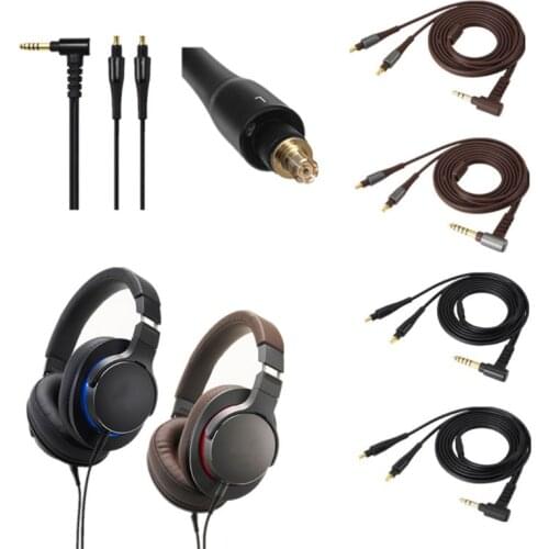 3.5MM/4.4MM A2DC Replacement Headphone Cable Line for ATH-SR9 ES770H ES750 ESW950 ESW990H ADX5000 MSR7B Audio Cord