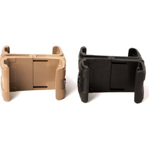 Polyester Clip Rifle Gun Dual Magazine Coupler Link Magazine Speed Loader Airsoft Parallel Connector for AR15 M4 MAG59 Accessory