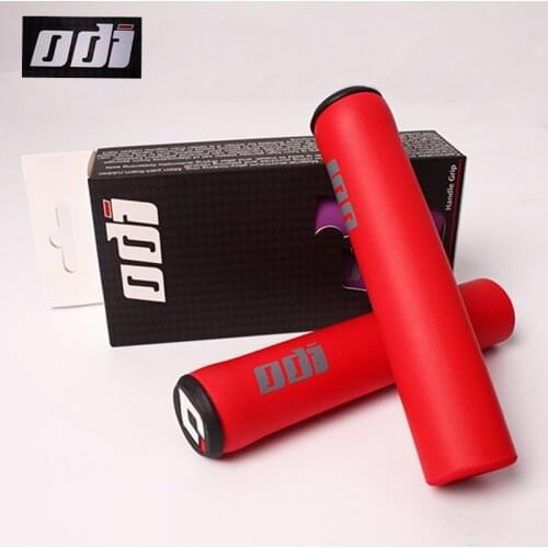 1 Pair ODI Bicycle Grips MTB Handlebar Grip Anti-skid Shock-absorbing Soft Bar Grip Mountain Bike Accessories
