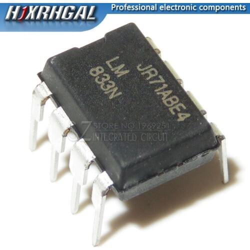 1PCS LM833N LM833 DIP8 DIP