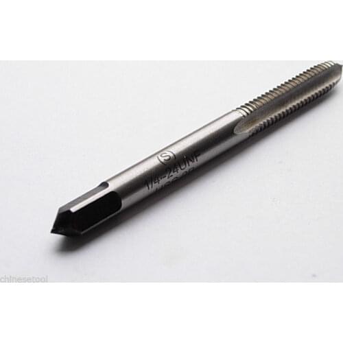 1pc HSS Left Machine Tap 1/4 " - 20UN 24UN 28UN Taps threading Tool