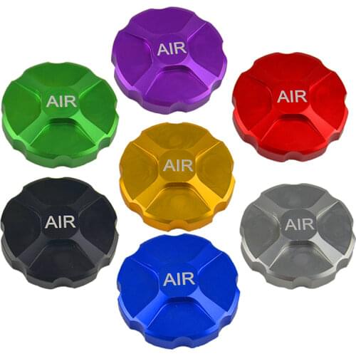 2pcs Bicycle Front Fork Cover Aluminum Alloy Shockproof Mtb Air Valve Cap Fork Mountain Bike Protector Shoulder Cap Accessories