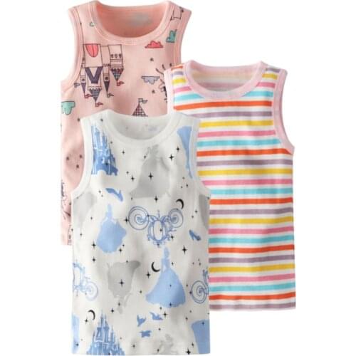 2021 Summer Baby Kids Sleeveless T Shirt L06.09(4)