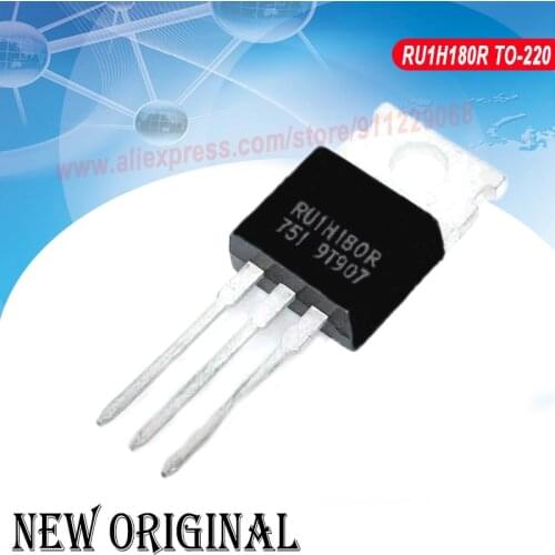5 Pieces) RU1H180R TO-220 100V 180A / RFP8P10 -80V -8A / YMP3205 55V 100A / 4N06L04 IPP90N06S4L-04 60V 90A TO-220