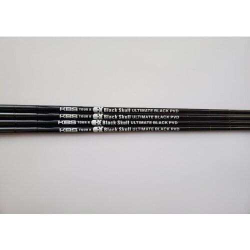 TopRATED 8PCS KBS Tour Black Skull ULTIMATE PVD Steel Shaft 0.375 Black KBS Steel Golf Shafts for Golf Irons and Wedges