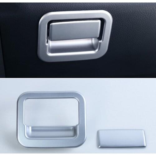 For Toyota RAV4 2014 2015 2016 2017 2018 Accessories Matte Interior Glove Box Handle box Cover Trim Frame 1SET
