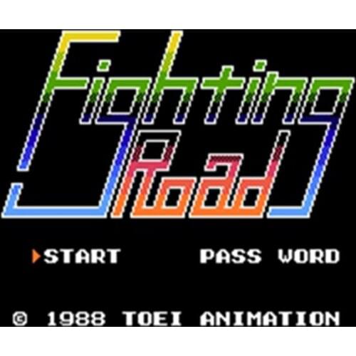 Fighting Road 60 Pins English Version Game Cartridge for 8 Bit 60pin Game Console