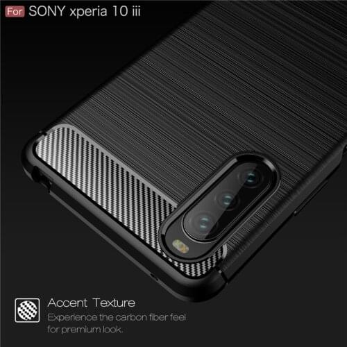 For Cover Sony Xperia 10 III Case For Sony Xperia 10 III Capas Silicone Shockproof Soft TPU For Fundas Sony Xperia 10 III Cover