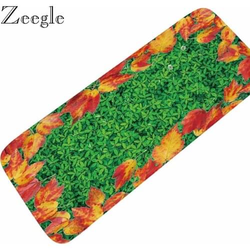 Long Kitchen Mat Anti-slip Bedroom Bedside Carpet Modern Entrance Doormat Living Room Carpets and Rugs Front Entrance Door Mat