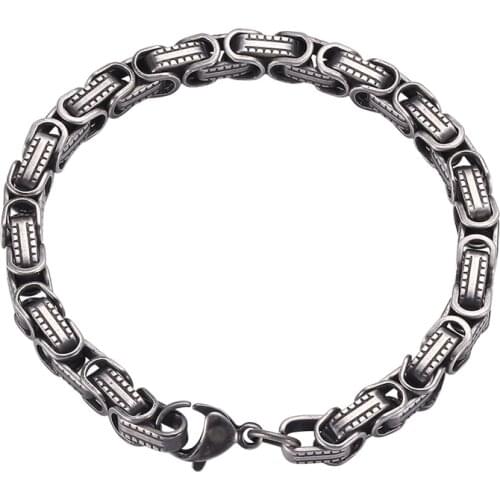Fashion Jewelry Mens Stainless Steel Chain Bracelet GS0117
