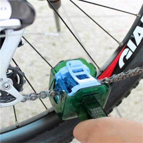 Bicycle Chain Cleaner Multi Tool Set Flywheel Clean Wash Kit Cassette Quick Clean Tool Brushes Scrubber box
