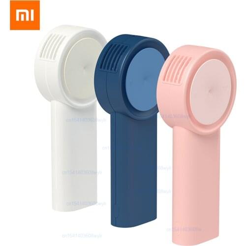 Xiaomi MIjia 3life summer new bladeless fan Handheld portable USB fan silent power bank 3 colros for you