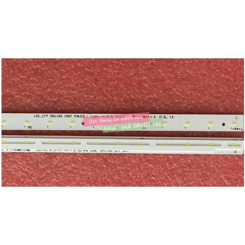 New 5set=10 PCS 601mm LED backlight strip for LG 55UJ6540 LGE_17Y 55UJ65 1907 54LED_R_TYPE L_type 55UJ701V 55uj651 HC550EGG